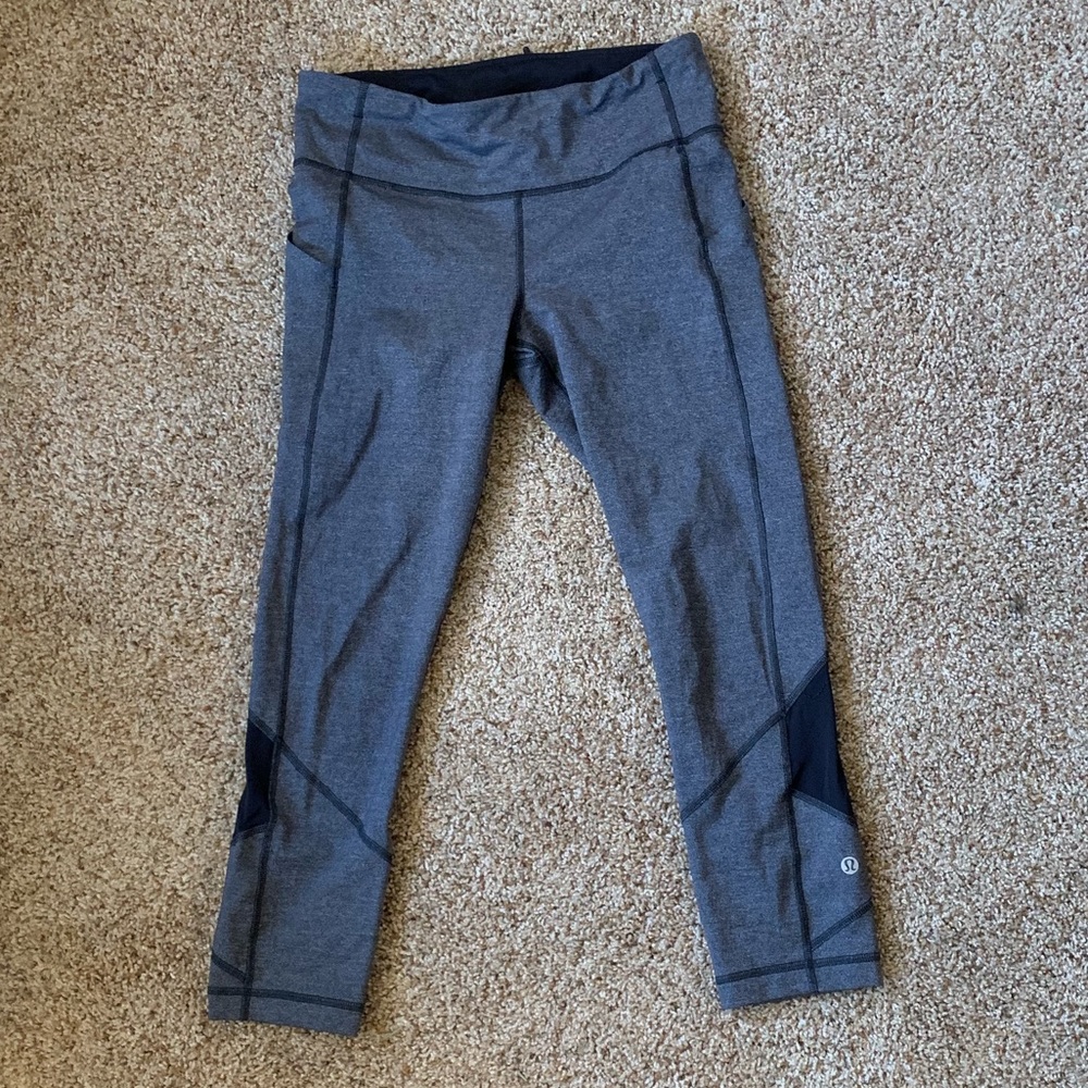 Lululemon Pace Rival Crop II, Sz 6